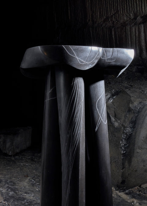 Tatau Side Table High