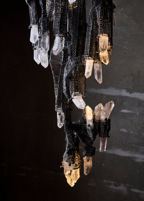 METAL CELESTE | Chandelier