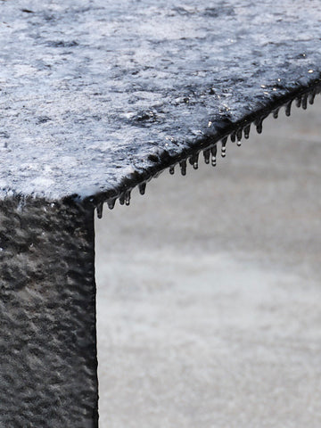 Ebony Ice Bench