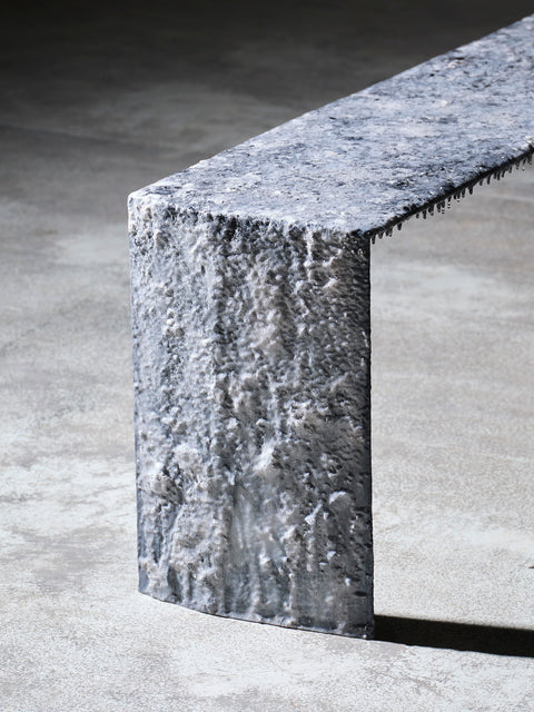 Ebony Ice Bench