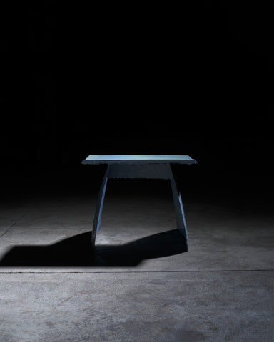 Porcelain Dawn Stool