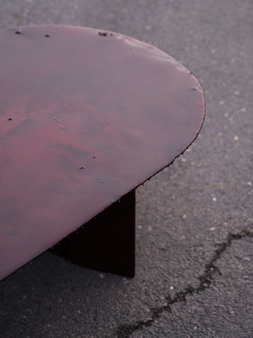Maroon Terra Low Table