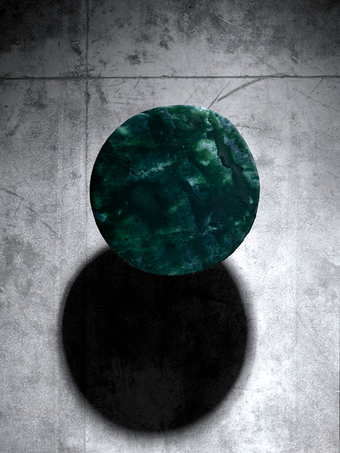 Moss Orbit Side Table