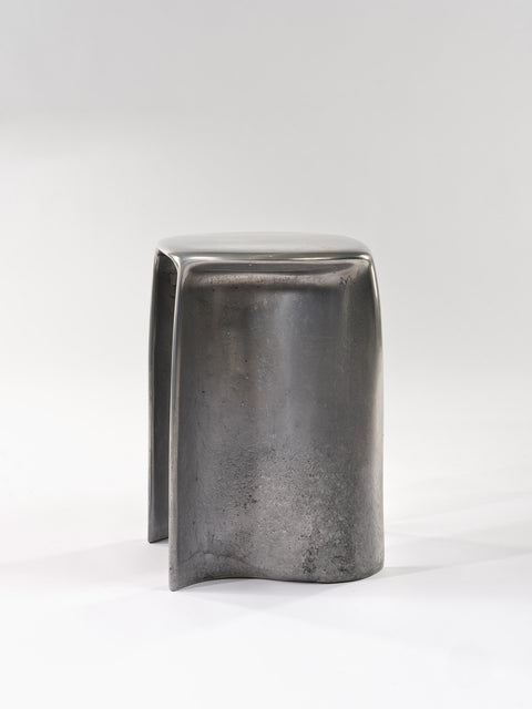 New Wave Stool Liquid Aluminium