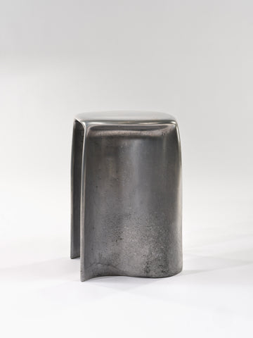 New Wave Stool Liquid Aluminium