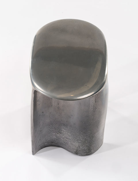 New Wave Stool Liquid Aluminium