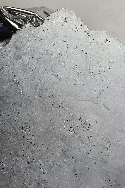 Alu Cast Marble Composition Wallpiece