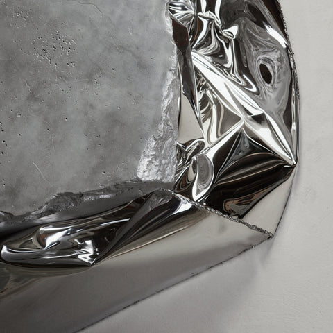 Alu Cast Marble Composition Wallpiece