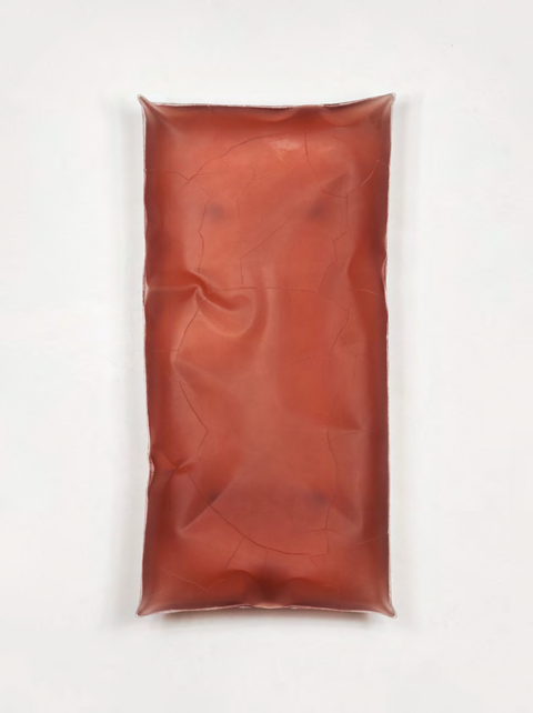 Ex Hale Wallpiece Cast Glass (Red)