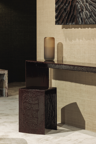 Stool Maroon Terra