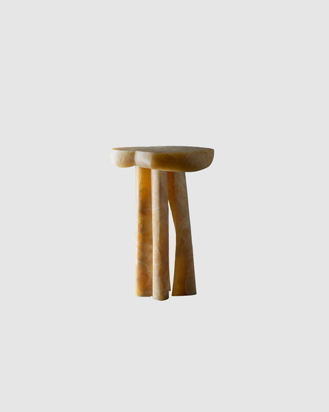 Tatau Side Table Honey Onyx