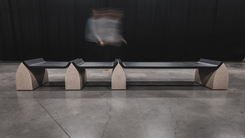 Traaf Bench Set - 2 small, 1 large (Oak)