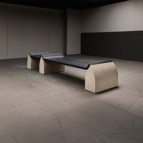 Traaf Bench Set - 1 Small, 1 Large (Oak)