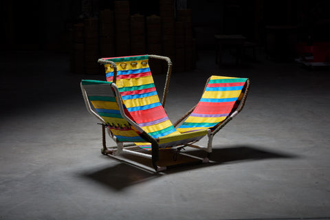 Straps Crane Lounge chair
