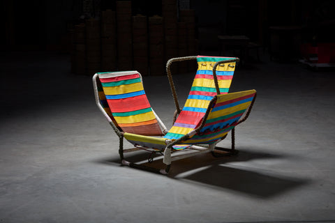Straps Crane Lounge chair