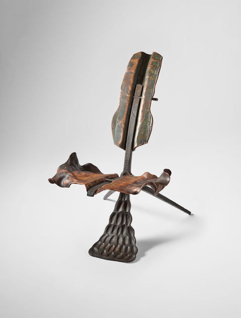 Copper & Steel Chair
