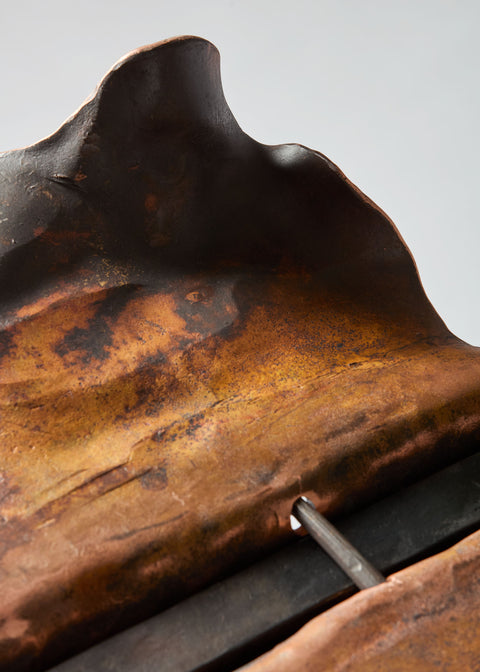 Copper & Steel Chair