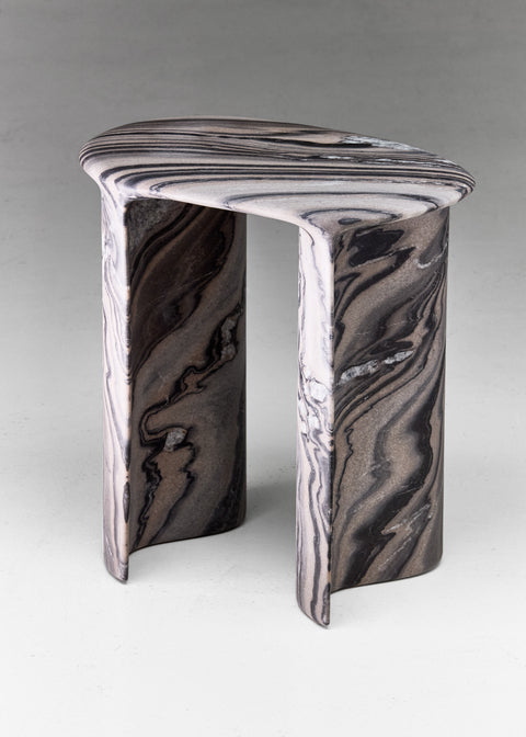 New Wave Stool - Marble