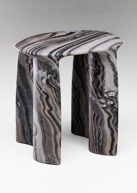 New Wave Stool - Marble