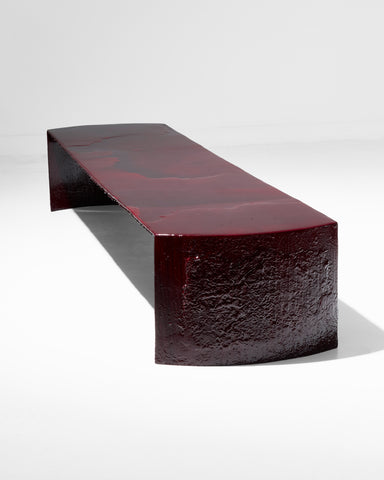 Oxblood Waltz Low Dining Table