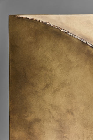 One Curve Console Brass