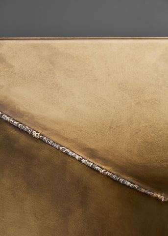 One Curve Console Brass