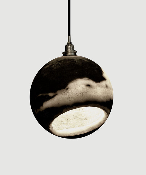 Marbled Salts Eclipse Lamp