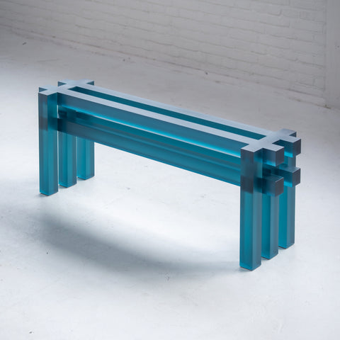 Tralucid Bench Blue