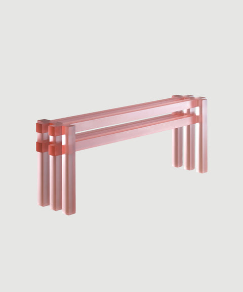 Tralucid Bench 125 Pink