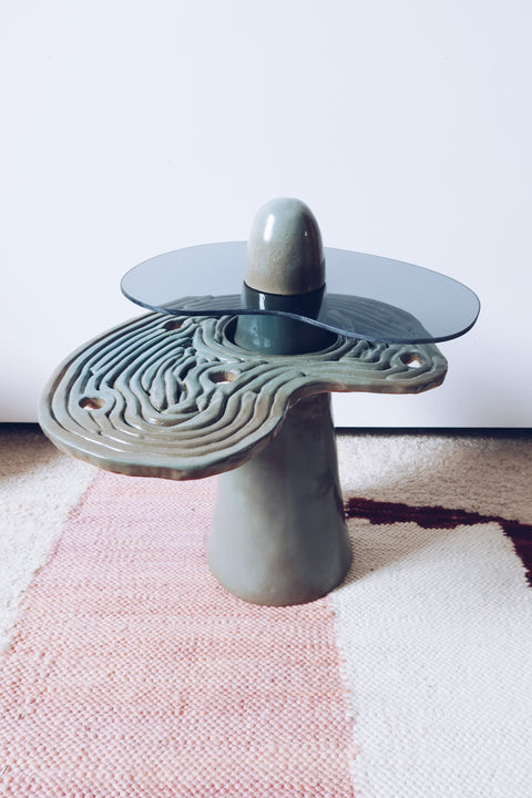 Mushroom Side Table