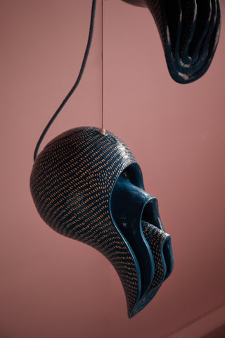 Loop Pendants (Blue glazed Limited Edition)