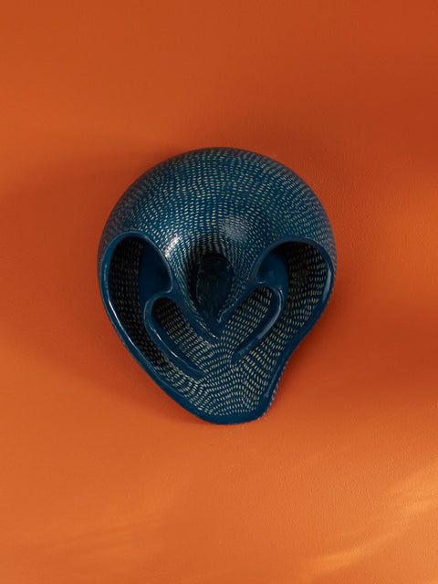 Time Warp Sconce (Blue glazed Limited Edition)