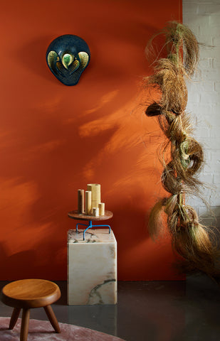 Time Warp Sconce (Blue glazed Limited Edition)
