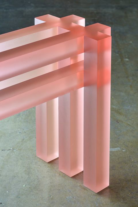 Tralucid Bench 125 Pink