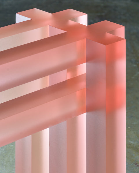 Tralucid Bench 125 Pink