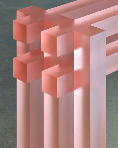 Tralucid Bench 125 Pink