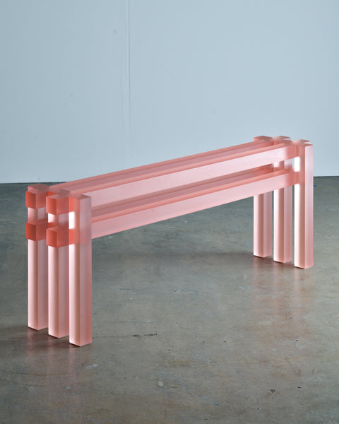 Tralucid Bench 125 Pink