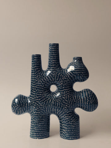 Forest Candelabra 03 Midnight blue