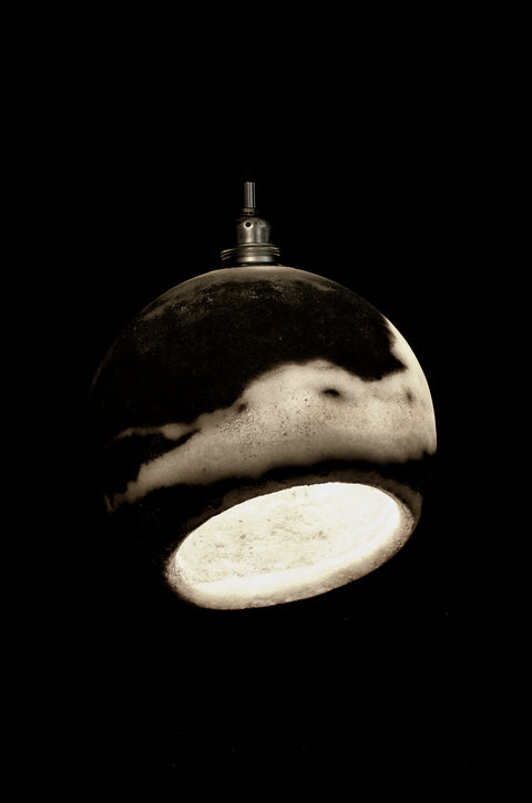 Marbled Salts Eclipse Lamp - Objects With Narratives