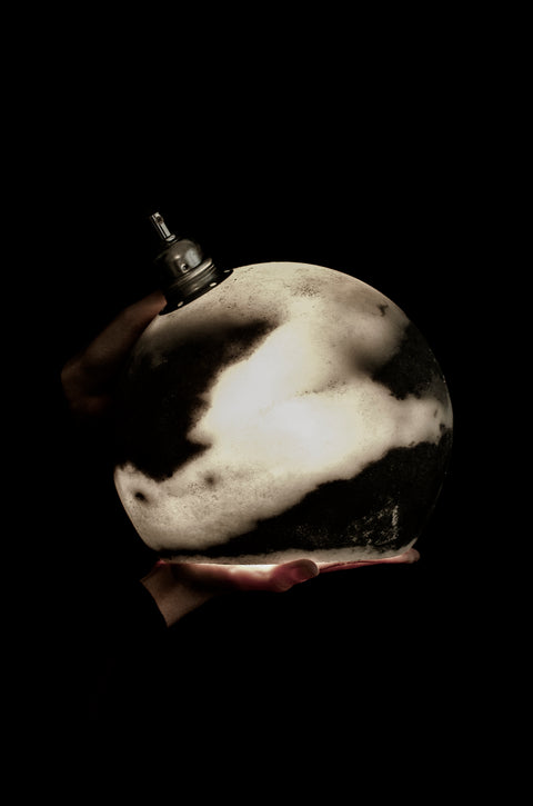 Marbled Salts Eclipse Lamp - Objects With Narratives