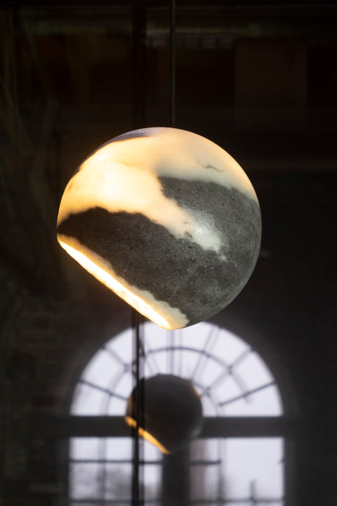 Marbled Salts Eclipse Lamp - Objects With Narratives