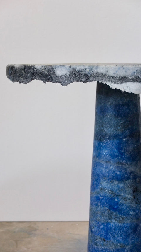 Marbled Salts Side Table - Objects With Narratives