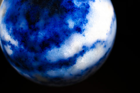 Marbled Salts Eclipse Lamp