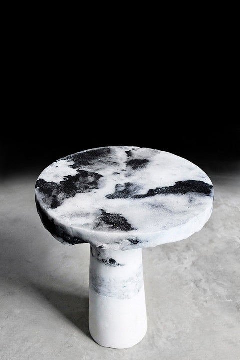 Marbled Salts Side Table - Objects With Narratives