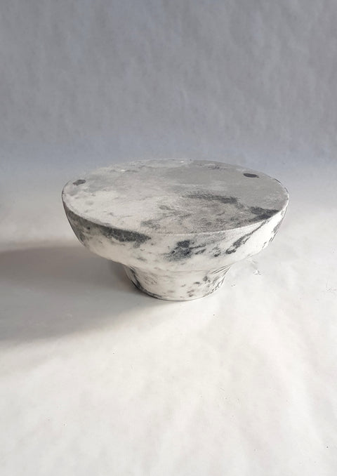 Marbled Salts Meditation Stool - Objects With Narratives