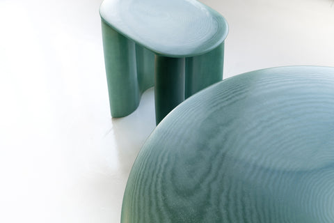 New Wave Round Coffee Table Green