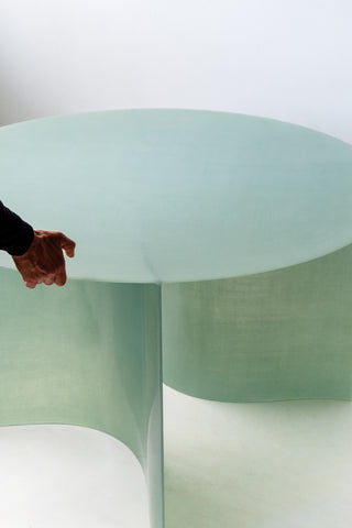 New Wave Round Table Light green