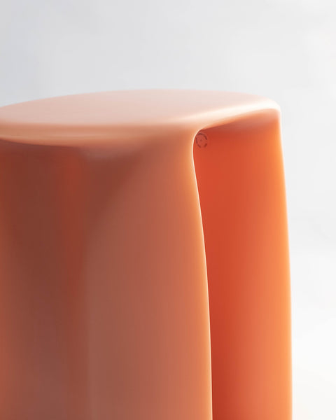 New Wave Side Table - Peach