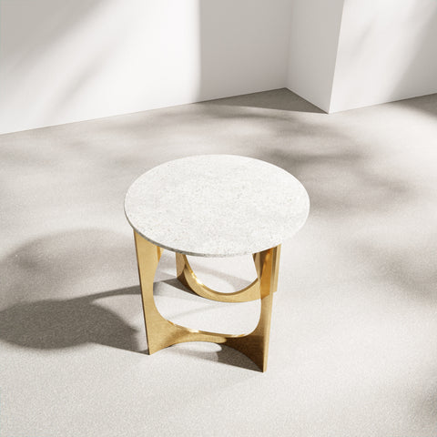 Fuga Round Table (S) - Stone Top