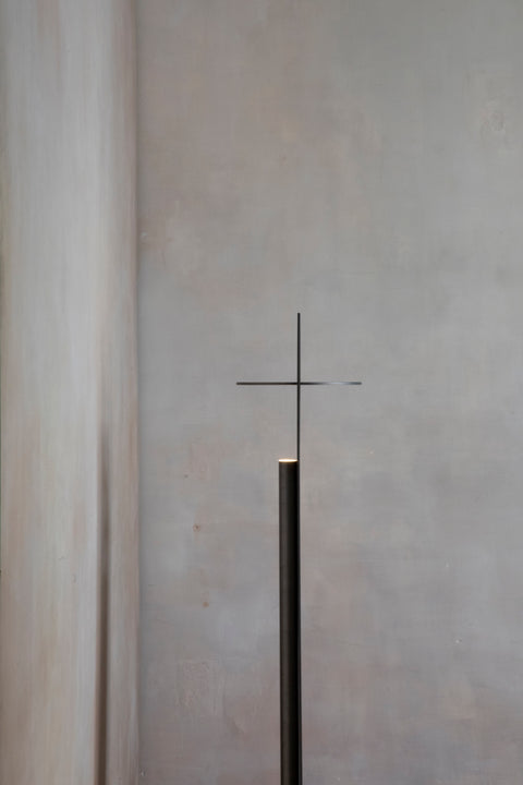 OBJ-01 Floor Lamp Steel